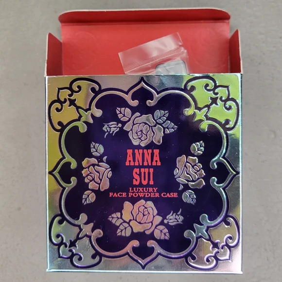 💸SOLD💰_🛑_💜ANNA SUI LUXURY FACE POWDER CASE MOP [BNIB]💜 - Picture 13 of 15